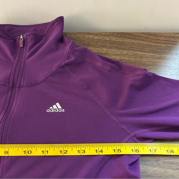 ❤️ Adidas Women's Violet Long Sleeve Tee XS - Picture 7 of 9